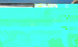 Dean Everson of Yamba prepares to head back into the surf where he was attacked by what he thinks was a white-pointer shark at Turners Beach.<br />Adam Hourigan