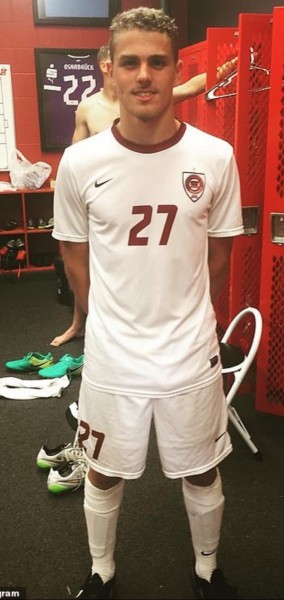 The body of Eric Birighitti (pictured) was found being eaten by sharks off the Western Australia coast two days ago, five days after he went missing